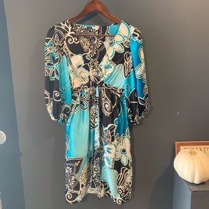 Cache silk dress